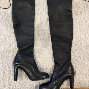 Stuart Weitzman Over Knee Leather Boot